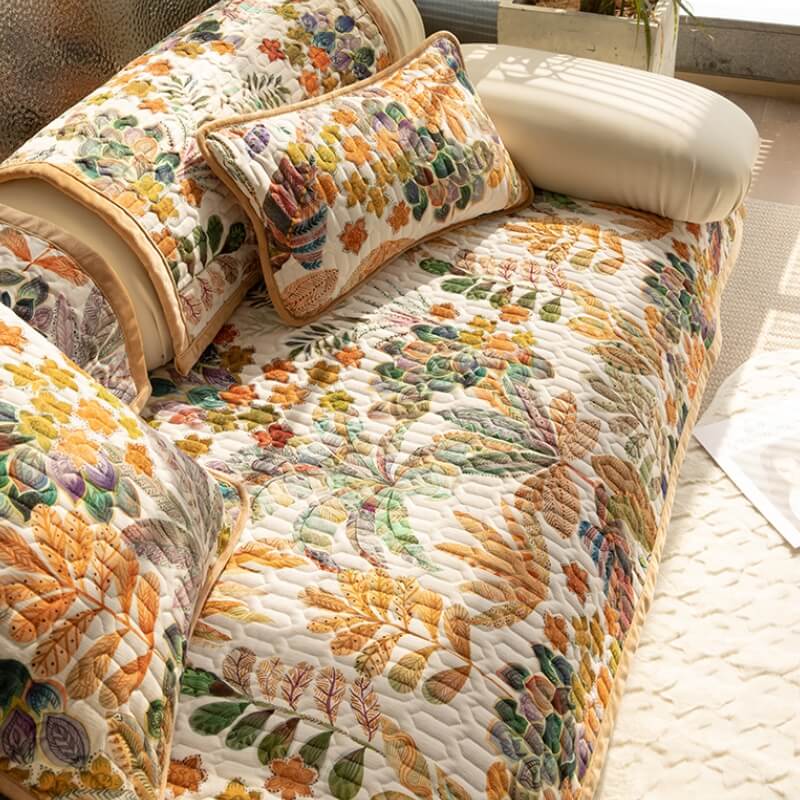 Tropical Rainforest Anti-Scratch Protective Mat Couch Cover
