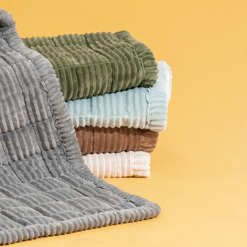 Lazy Soft Flannel Breathable Pet Mat Non-slip Couch Covers