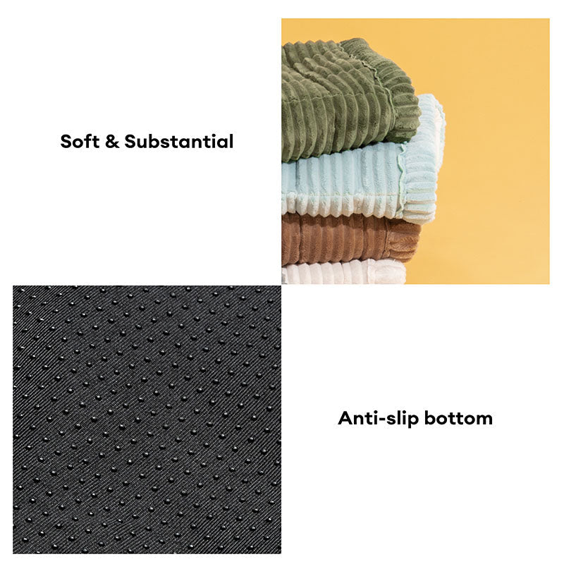 Make Waffle Biscuit Couch Cover – Cosy Soft Flannel & Breathable Pet Mat, Indulge in Tasty Comfort!