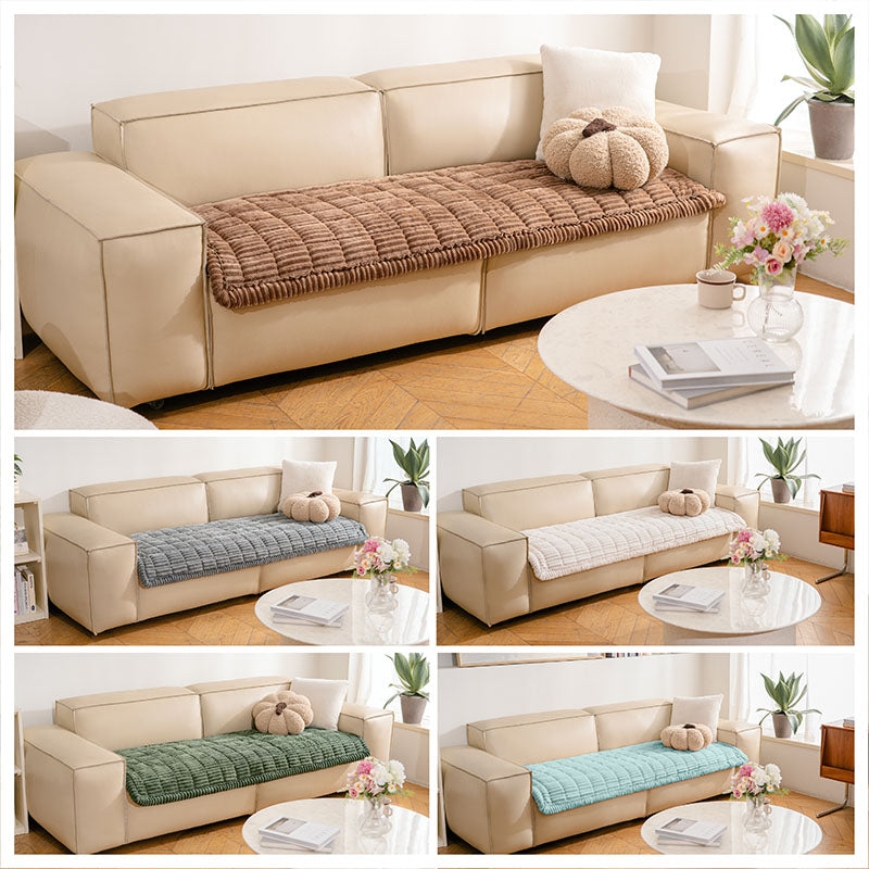Lazy Soft Flannel Breathable Pet Mat Non-slip Couch Covers