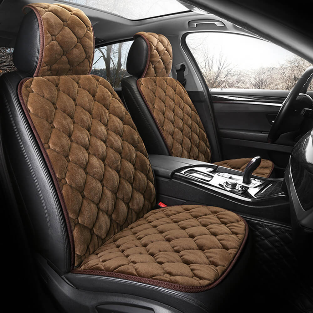 Luxury Plush Warm Thicken Car Seat Cushion