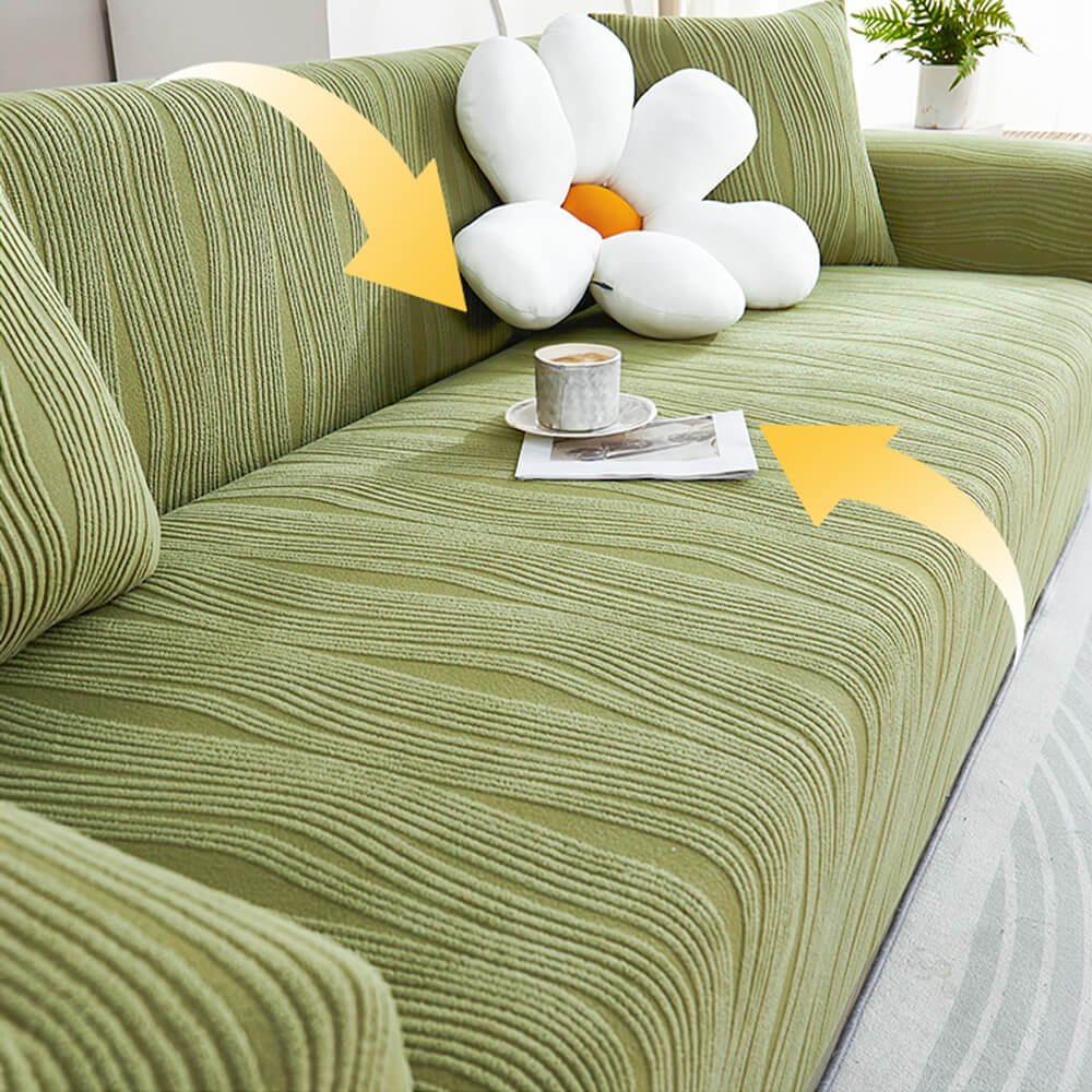 Jacquard Stretch Full-Cover Anti-scratch Recliner Chair Covers