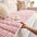 Thick Quilted Anti-Slip Plush Dot Pet-Friendly Pad Couch Cover
