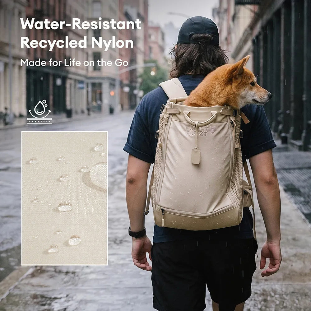 Dog Carrier Backpacks Dog Rucksack Dog Bike Carrier - Urban Roaming