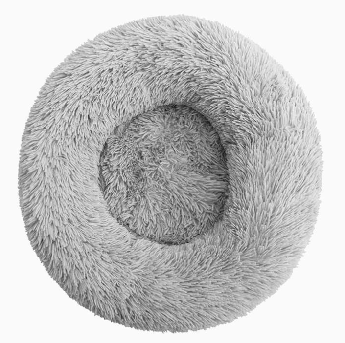 Dog Bed - Fuzzy Round