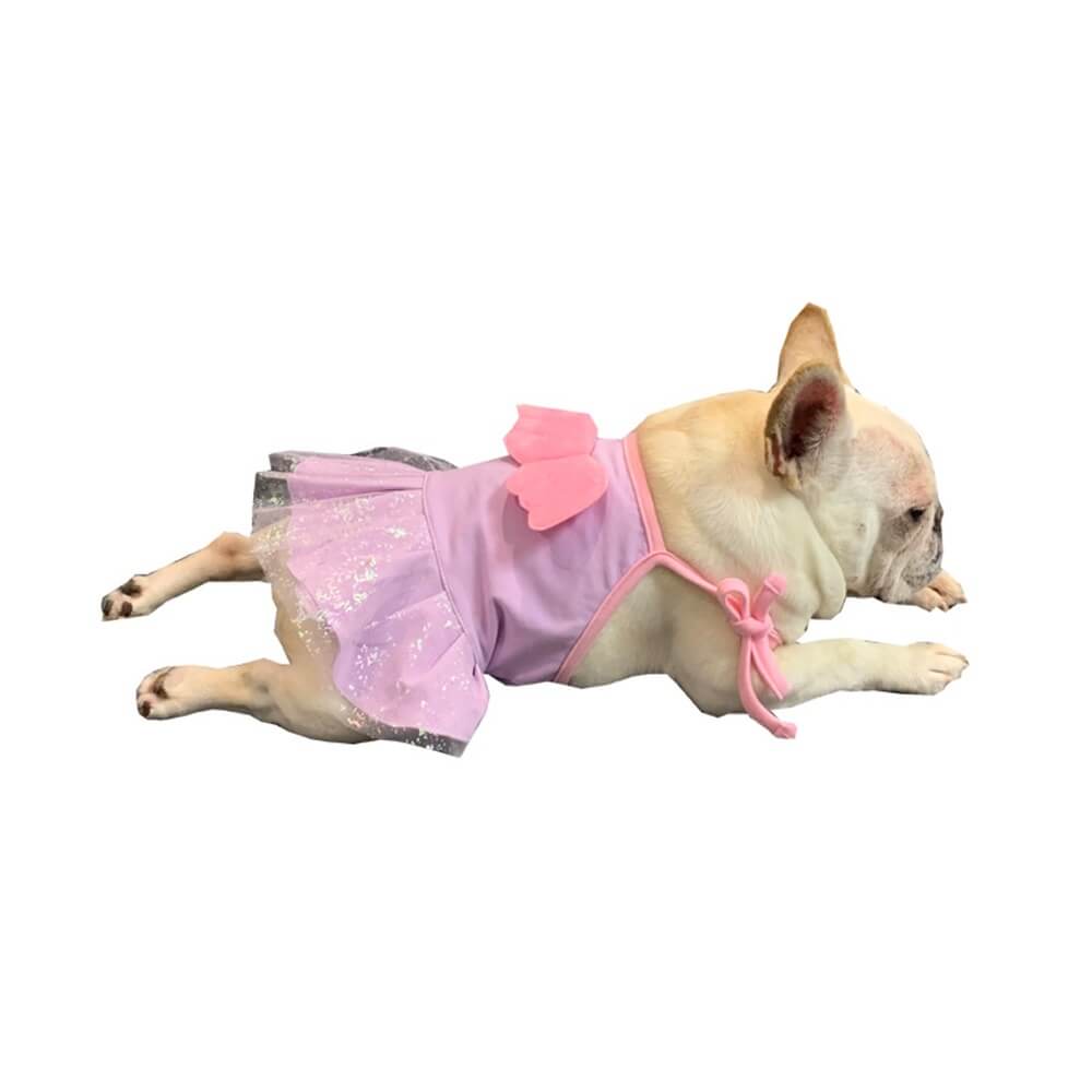 Adorable Angel Wing Dog Dress - Perfect for Special Occasions