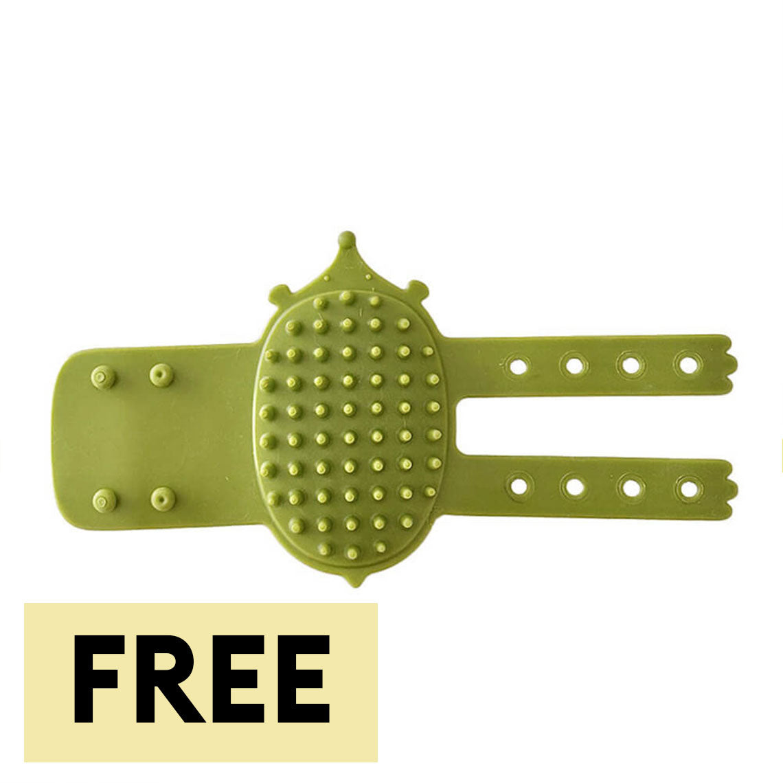Rubber Table Leg Pet Self-Grooming Scratch Massager Brush-Limited Quantity