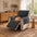 One-Piece Flannel Non-Slip Recliner Couch Cover with Elastic Straps - Cozy Nest