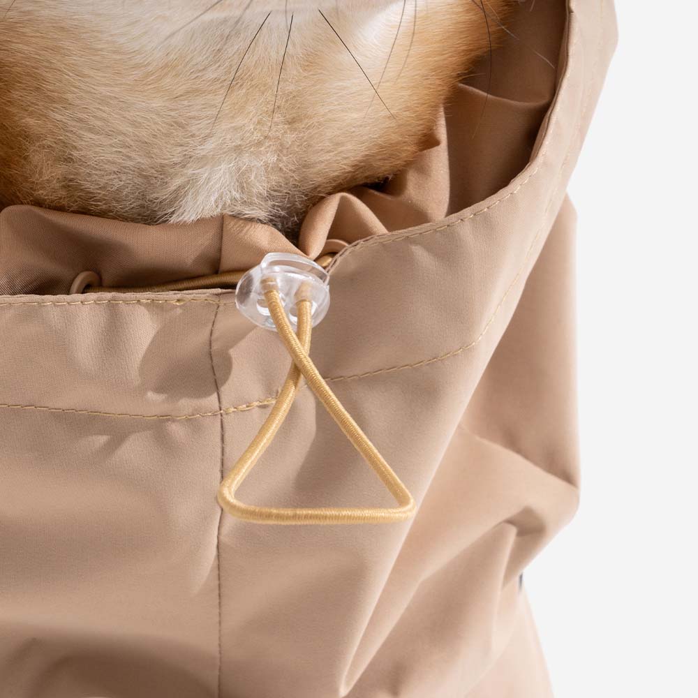 Adjustable Reflective Waterproof with Pocket Dog Human Matching Raincoat-Stay Dry