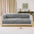 All-Season Anti-Slip Striped Pet Rug Furniture Protector with Armrest Couch Cover - Keep Still