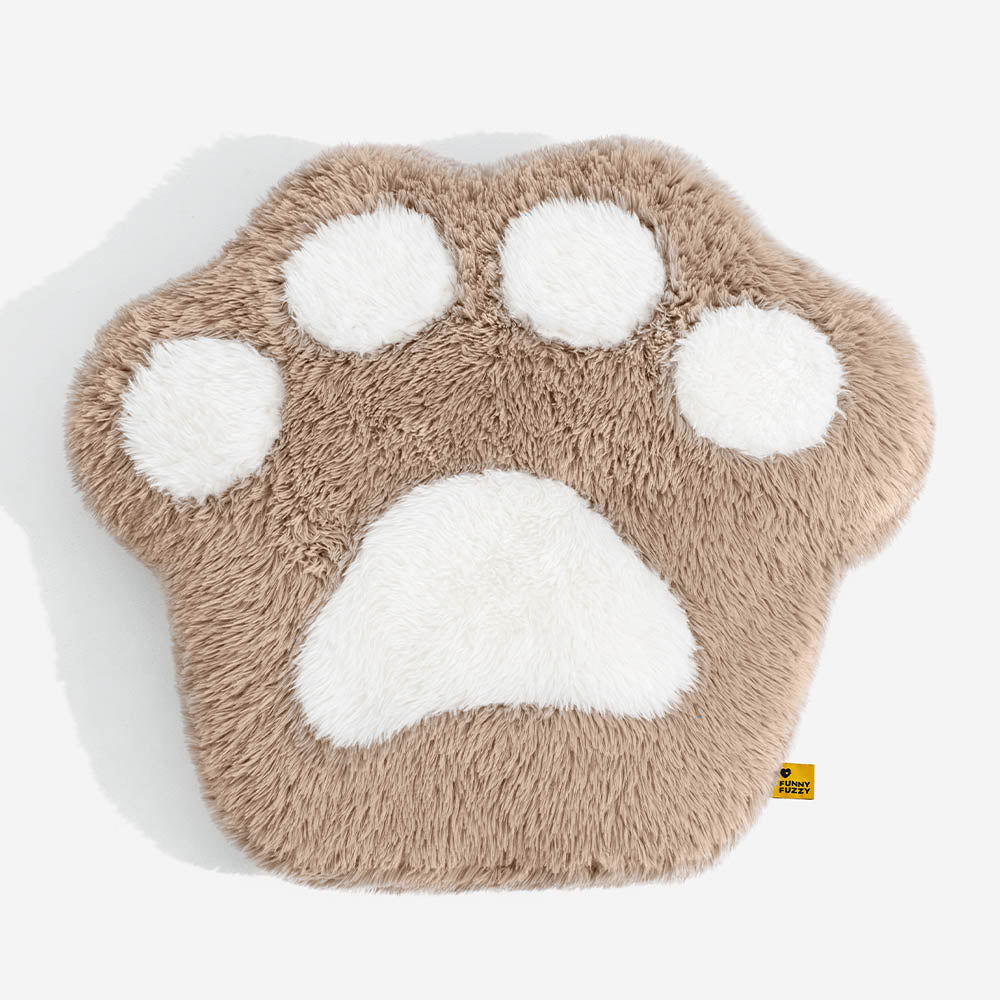 Washable Fluffy Non-Slip Cosy Cat Bed-Paw Spot