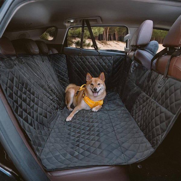 Waterproof Multi-Use Car Dog Seat Cover – Convertible Back Seat Protector for Pets