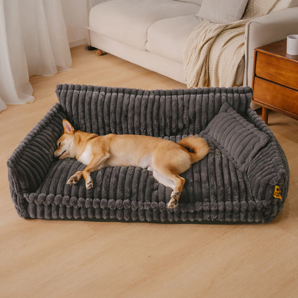 Large Washable Fluffy Orthopedic Soft Dog Pillow Dog Sofa Bed - Home Office