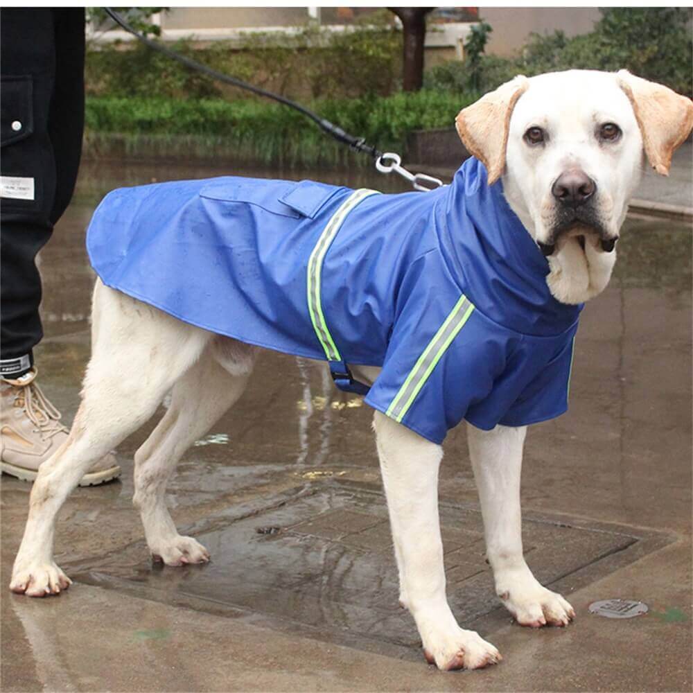 Outdoor Reflective Dog Raincoat - Waterproof & Visibility for All-Weather Protection