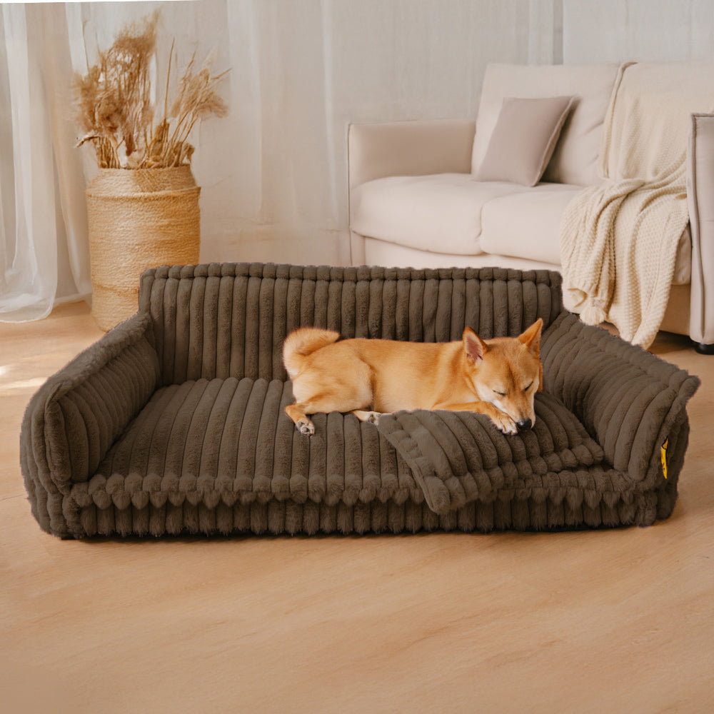 Large Washable Fluffy Orthopedic Soft Dog Pillow Dog Sofa Bed - Home Office