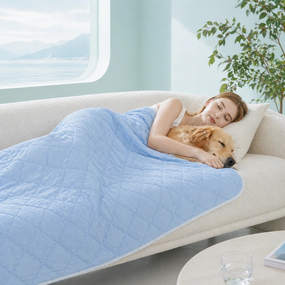 Double-Sided Cooling Dog Blanket - Chill Nest