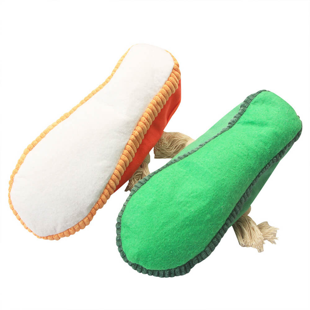 Colourful Shoes Durable Rope Chewing Interactive Dog Toy