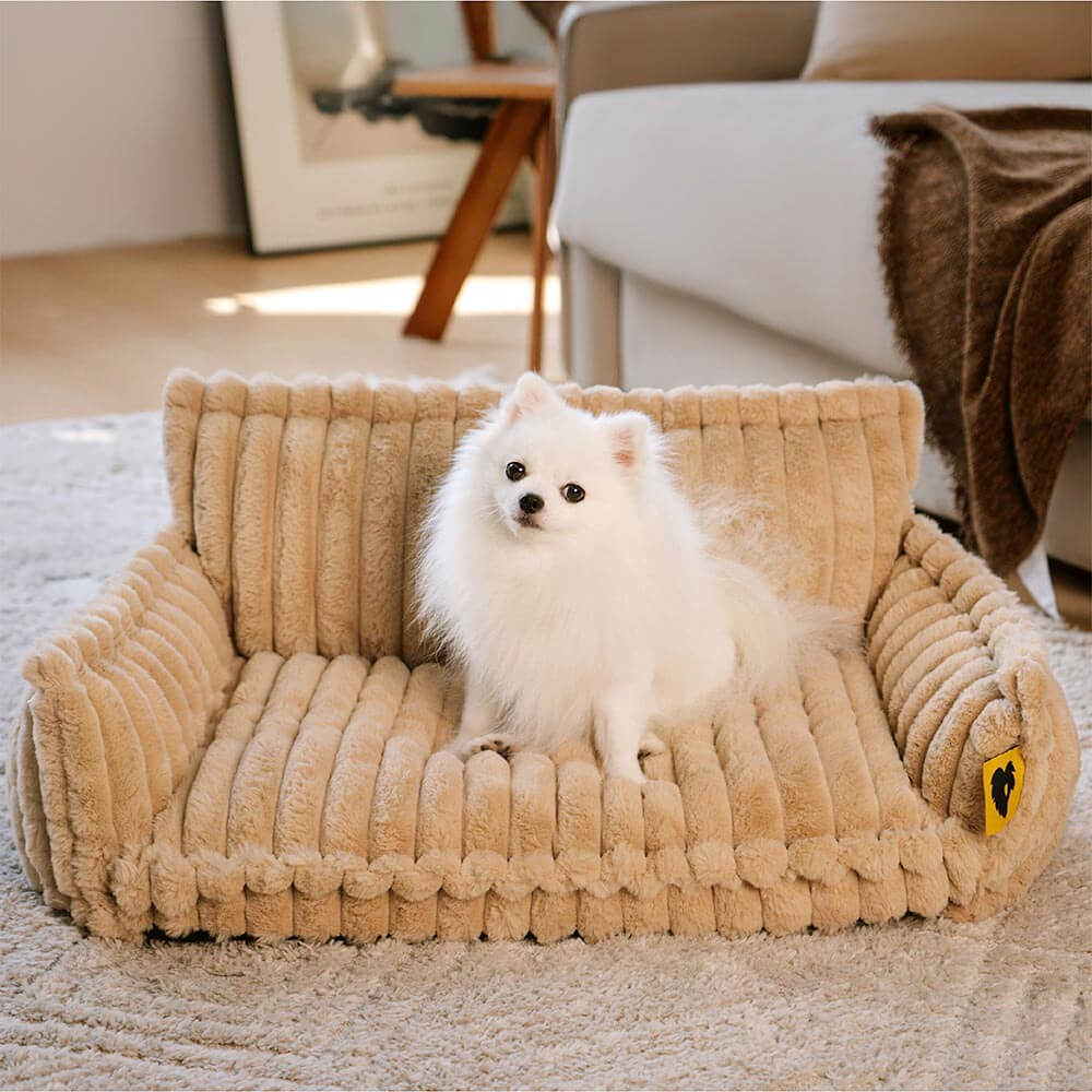 Large Washable Fluffy Orthopedic Soft Dog Pillow Dog Sofa Bed - Home Office