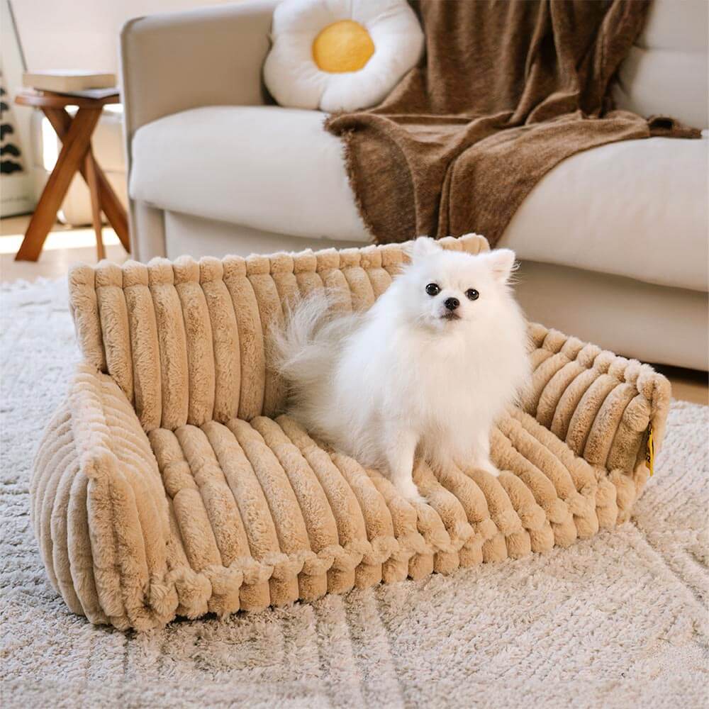 Large Washable Fluffy Orthopedic Soft Dog Pillow Dog Sofa Bed - Home Office
