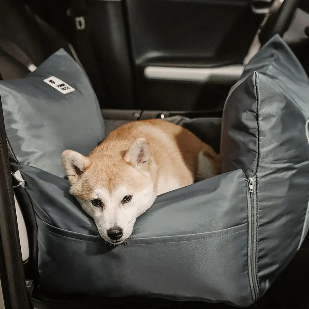 Waterproof ISOFIX Dog Car Seat Bed with Isofix System - First Class