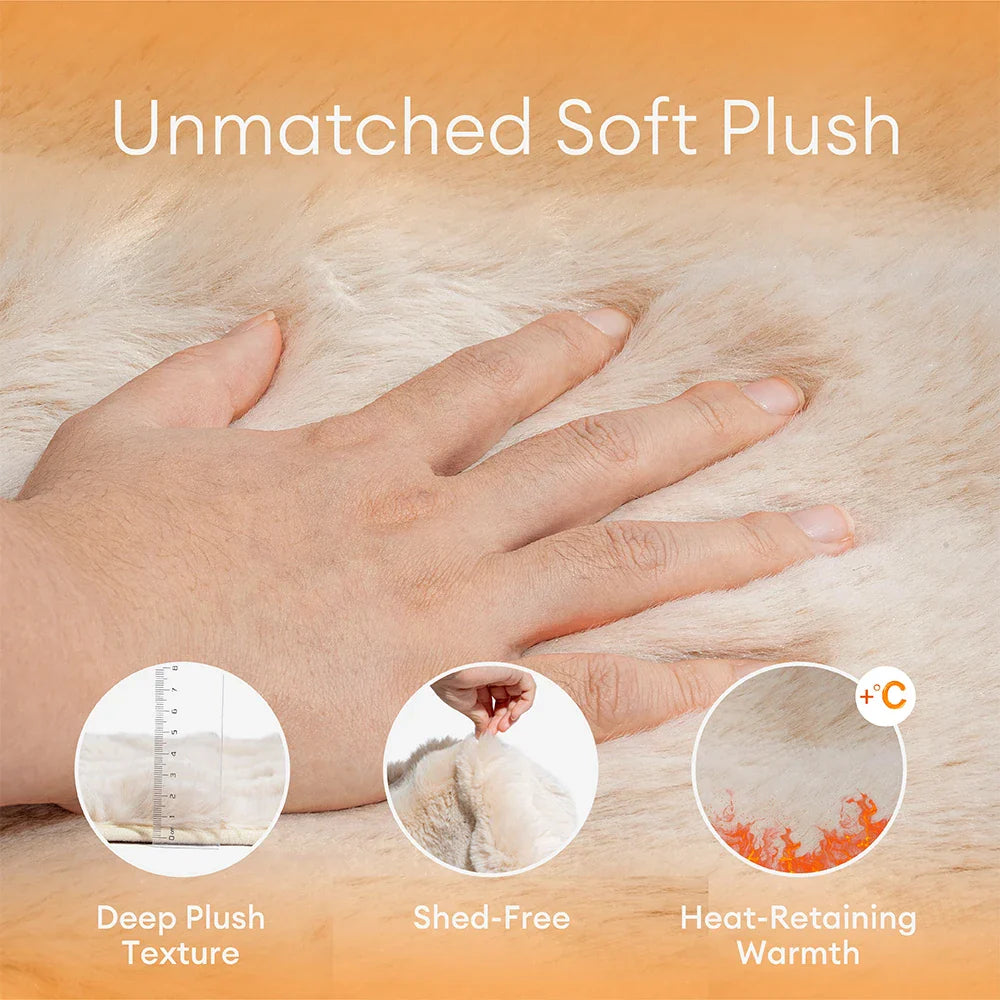 Water-resistant Fluffy Soft Furniture Protector Recliner Chair Covers Couch Covers