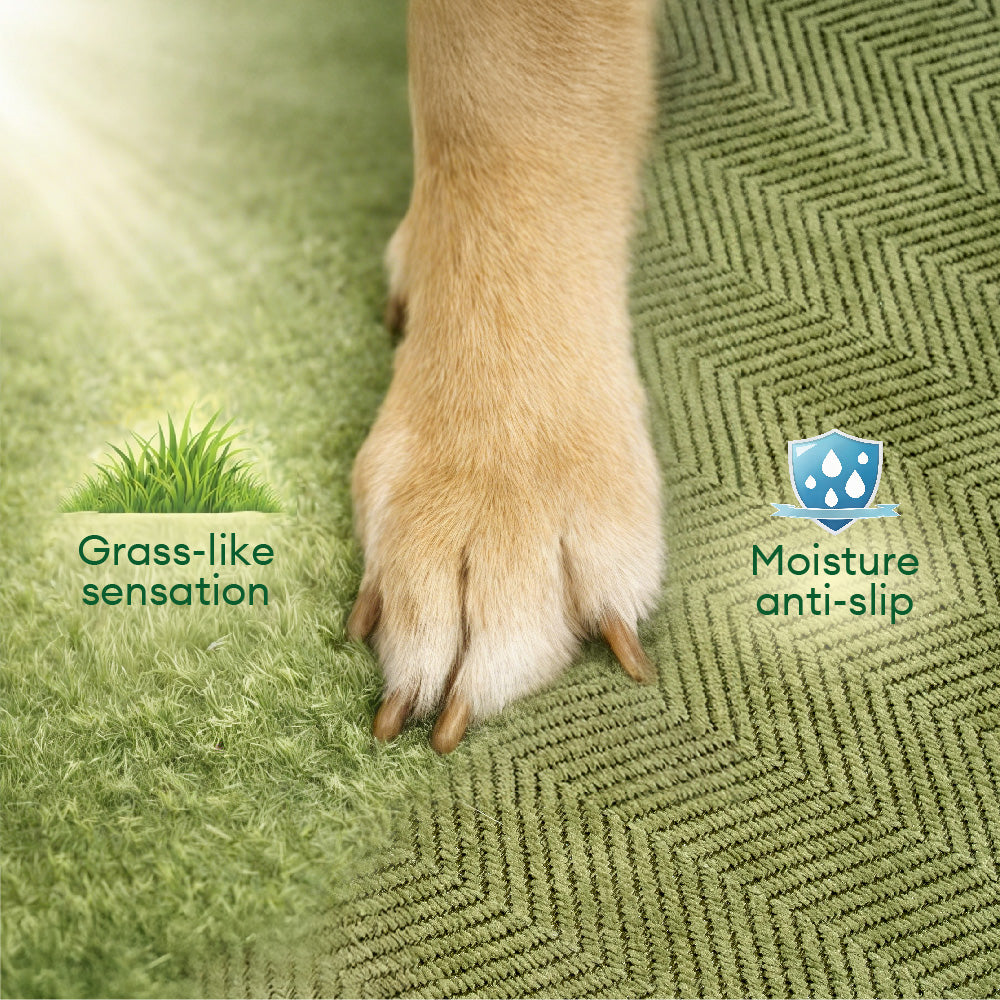 Chenille Extra Wide Non-Slip Removable Sponge Pet Stairs - SafeRamp