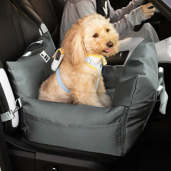 Waterproof Travel Dog Car Seat Bed - First Class