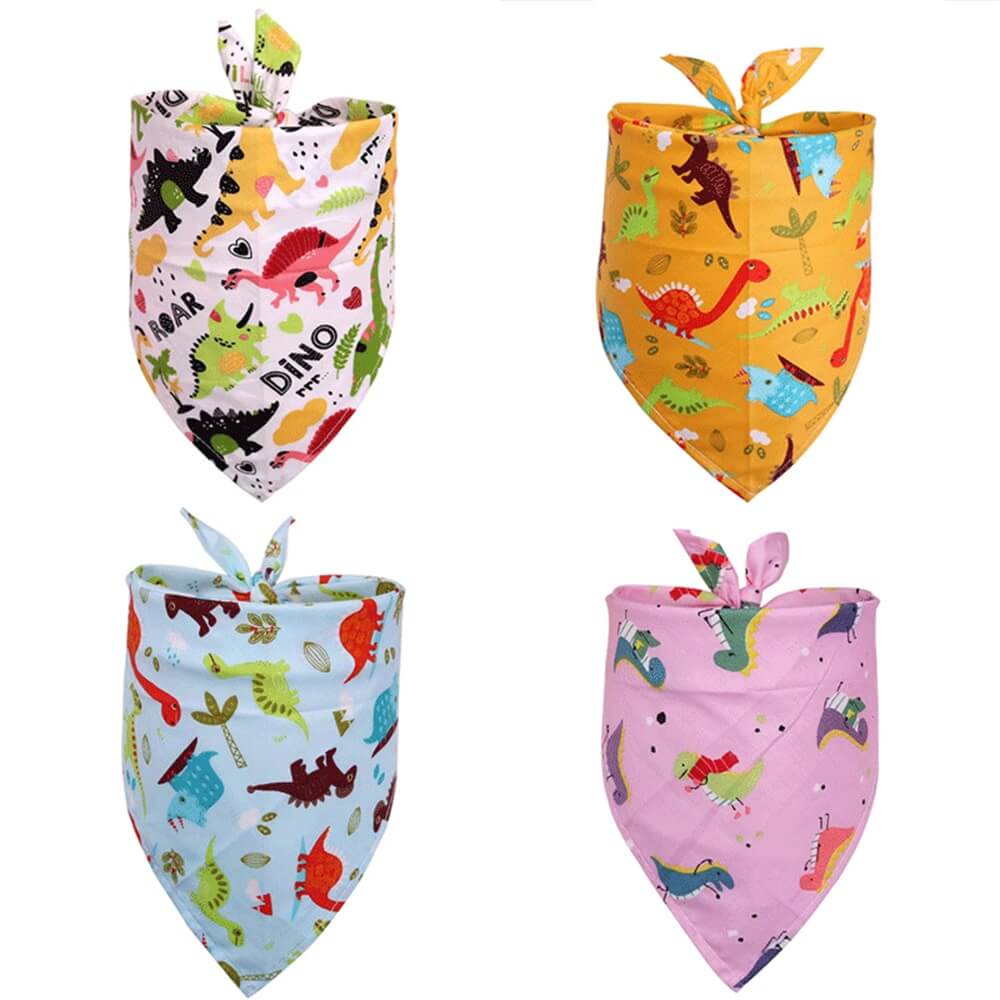 Pet cat and dog accessories fruit style multiple optional triangle bandana bib