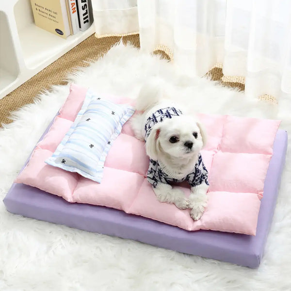 All In One Multi-Functional Water-Repellent Comfort Dog Bed With Pillow