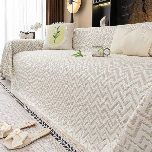 Breathable Cooling Ice Silk Heat-Absorbing Large Sofa Blanket Couch Cover
