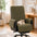 One-Piece Chenille Scratch-Resistant Water-Repellent Non-Slip Couch Cover & Office Chair Protector