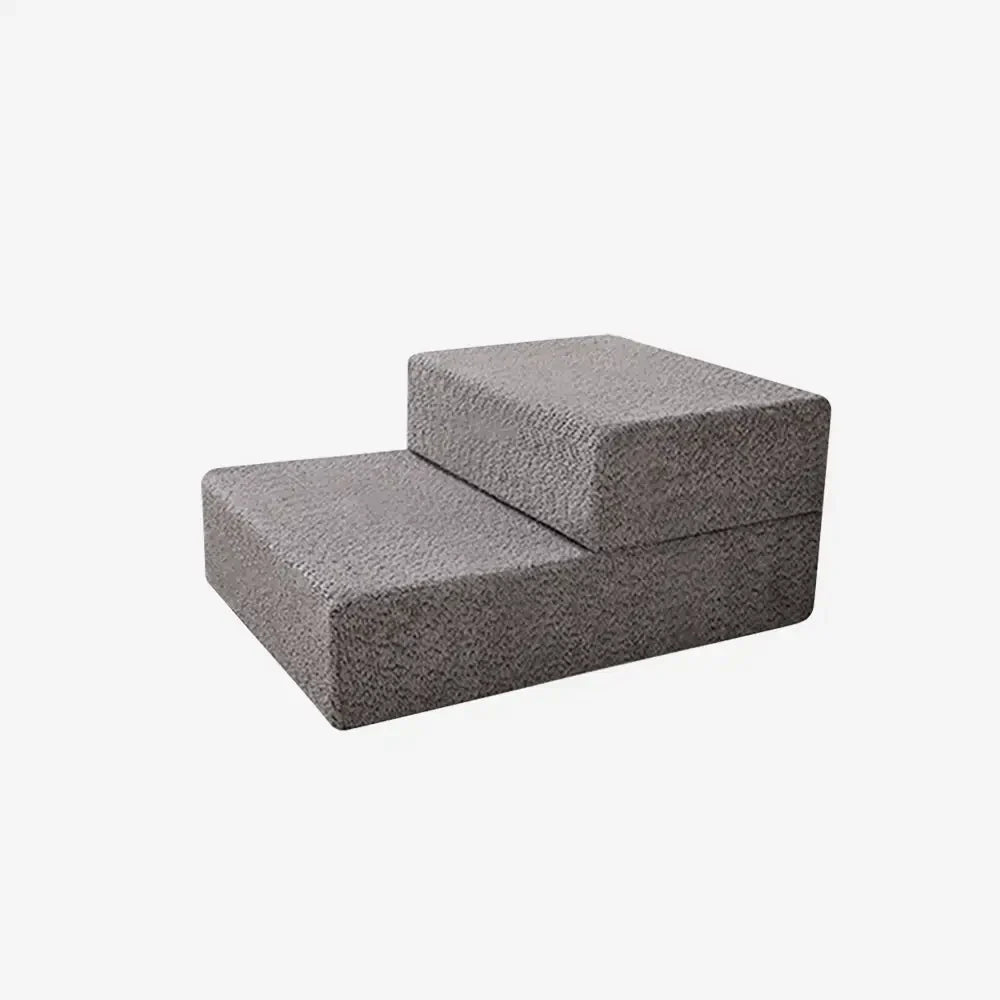 Chenille Durable Scratch-Resistant Foldable Blocks Multi-Level Dog Stairs