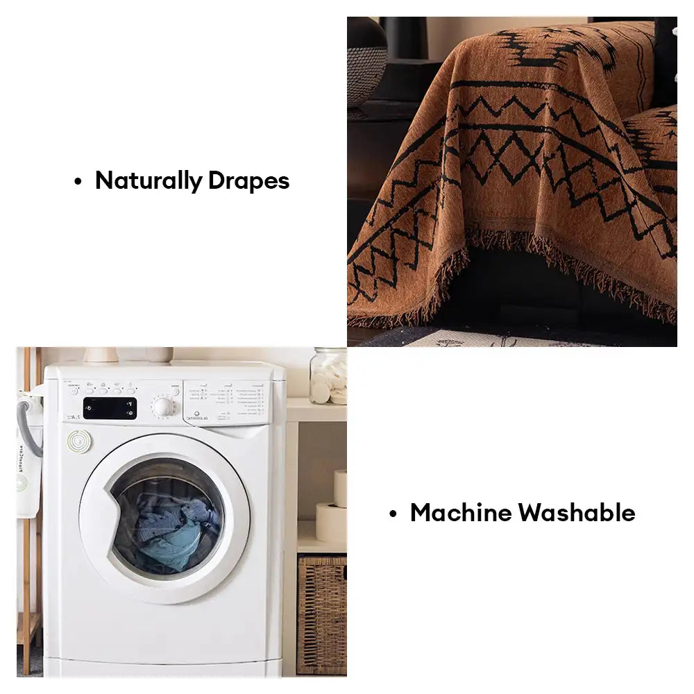 Chenille Retro Durable Scratch-resistant Sofa Protection Couch Cover