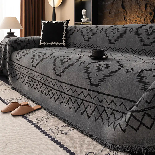 Chenille Retro Durable Scratch-resistant Sofa Protection Couch Cover