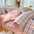 Classic Plaid Colour Block Stylish Breathable Bed Sheet Set