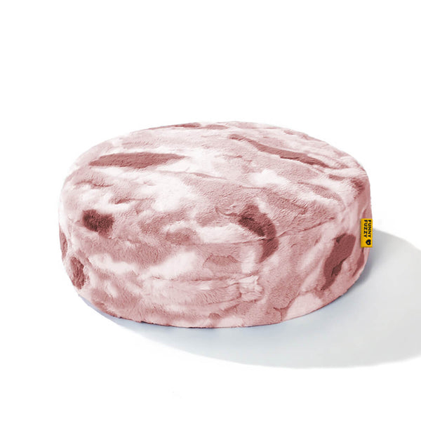 Cloudy Fluffy Calming Donuts Round Dog Beds