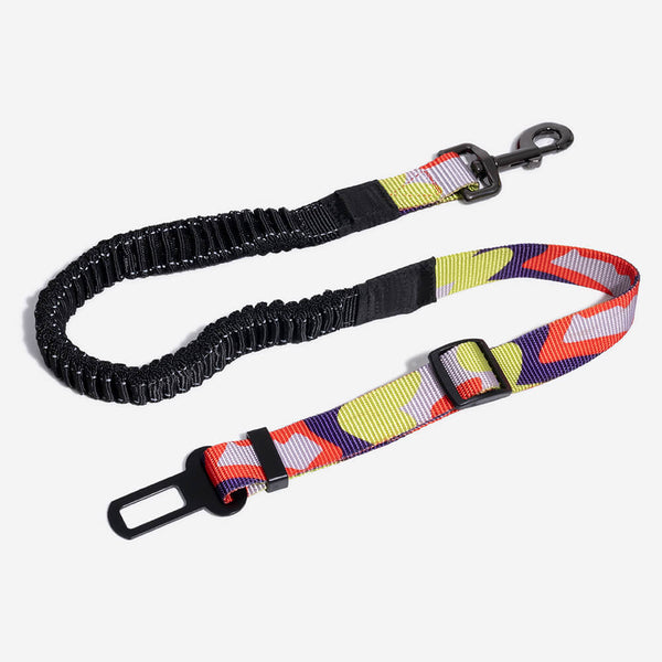 Colourful Buffer Adjustable Cool Dog Accessories Car Seat Belt
