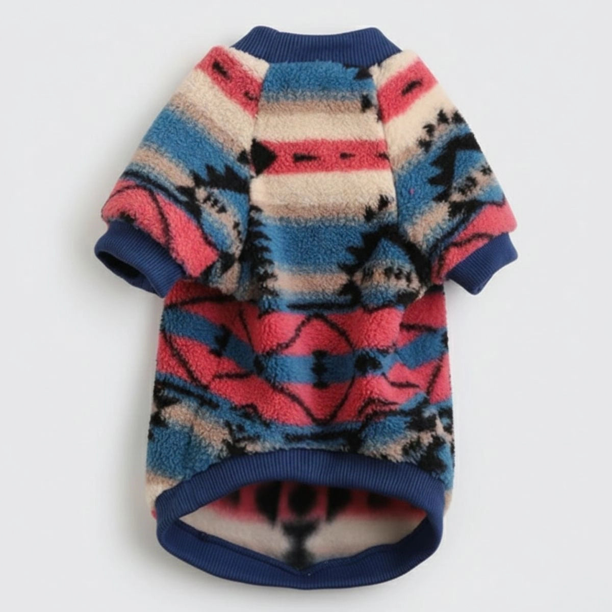 Colourful Striped Dog Sweater - Cosy & Fashionable Winter Wear