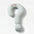 Cooling Ice Silk Question Mark Pillow