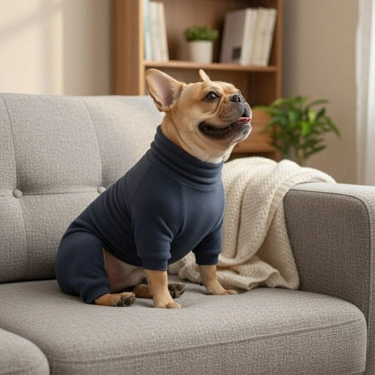Cosy Fleece Dog Pyjamas - Perfect Sleepwear for Large Dogs
