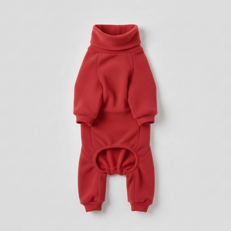 Cosy Fleece Dog Pyjamas - Perfect Sleepwear for Large Dogs