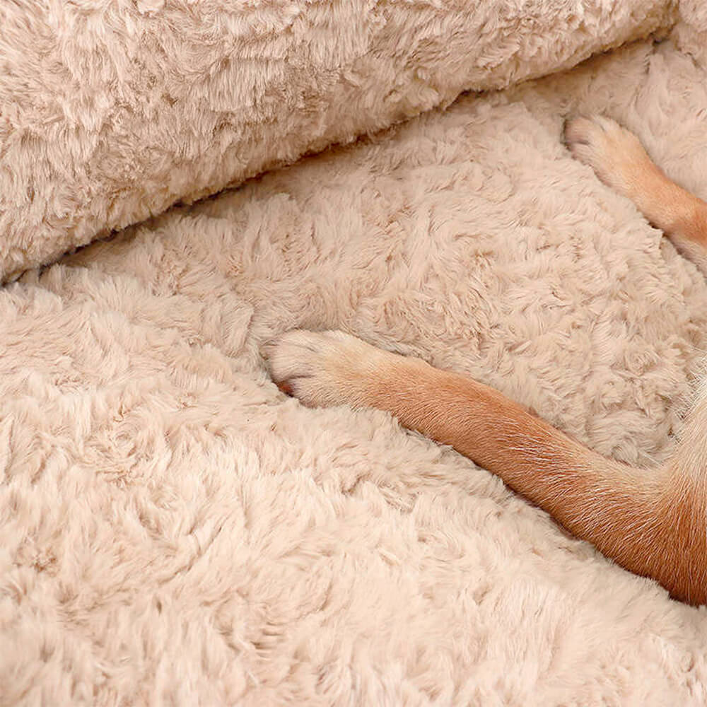 Cosy Full Support Warm Removable Washable Dog & Cat Sofa Bed