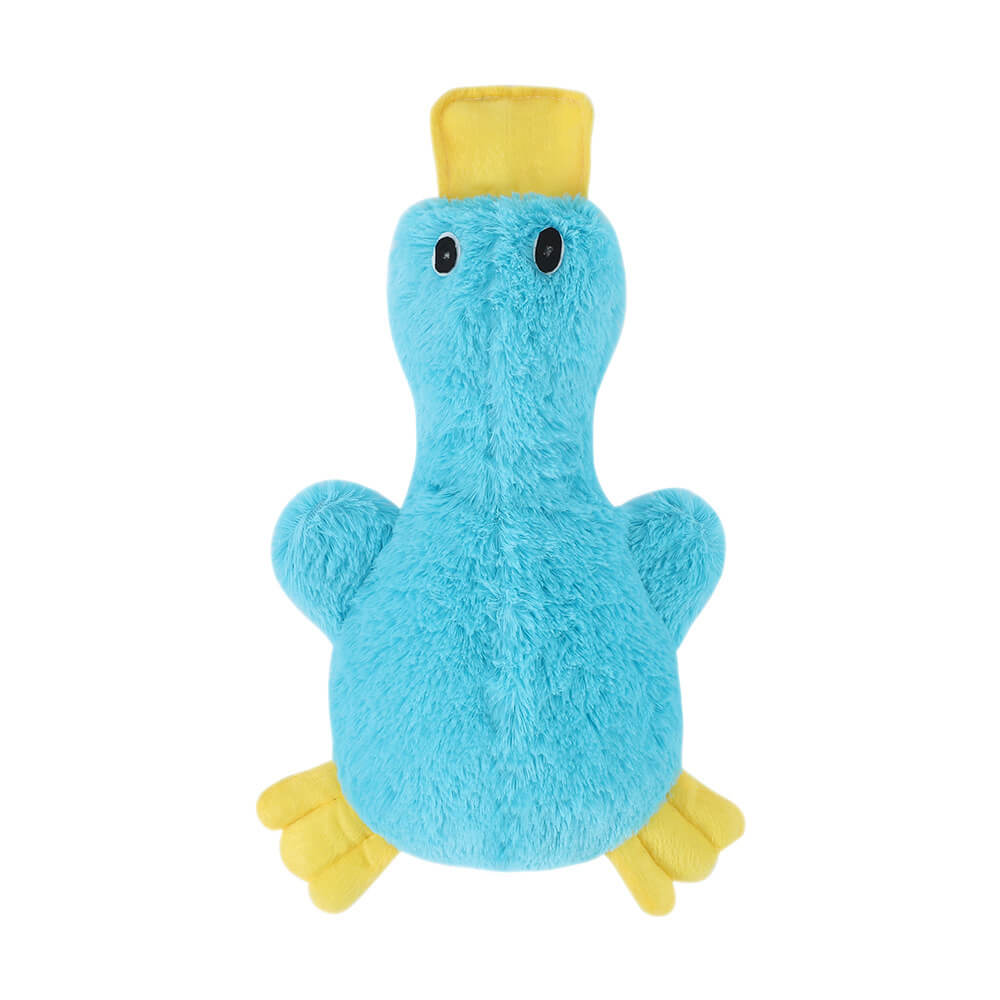 Cute Duck Plush Toy With Squeaker Dog Chew Toy