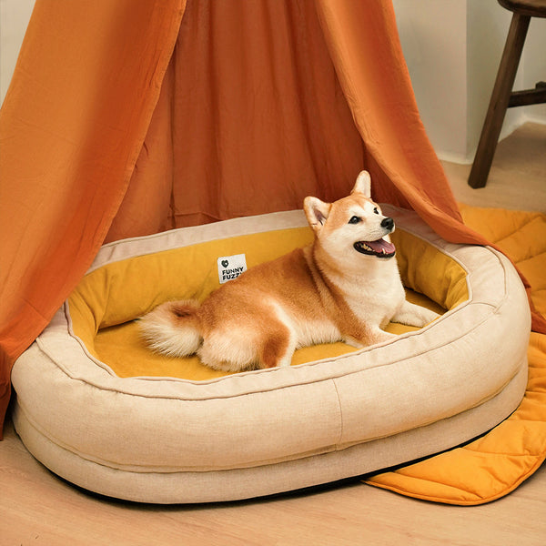 Donut Fluffy Orthopaedic Dog Cat Bed
