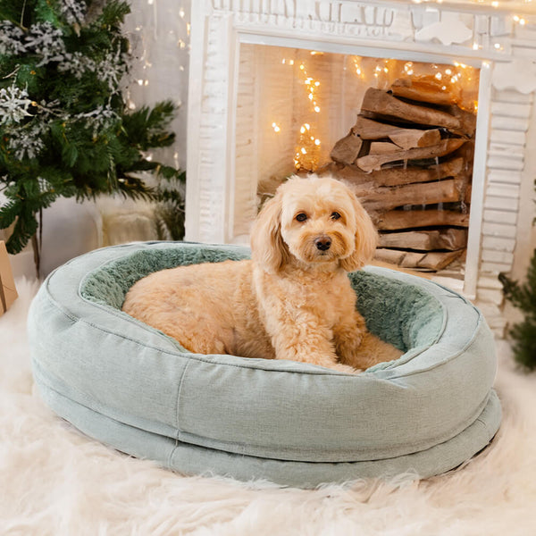 Donut Fluffy Orthopaedic Dog Cat Bed