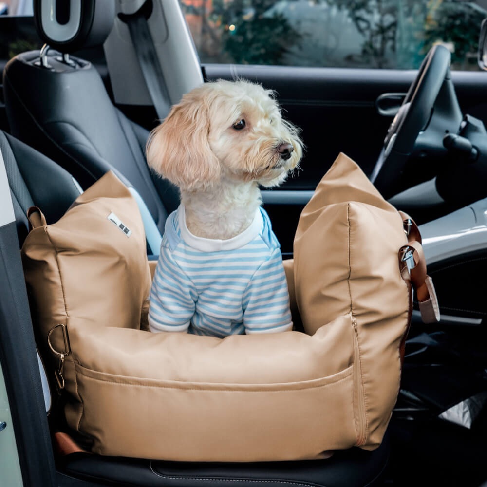 Waterproof Travel Dog Car Seat Bed - First Class