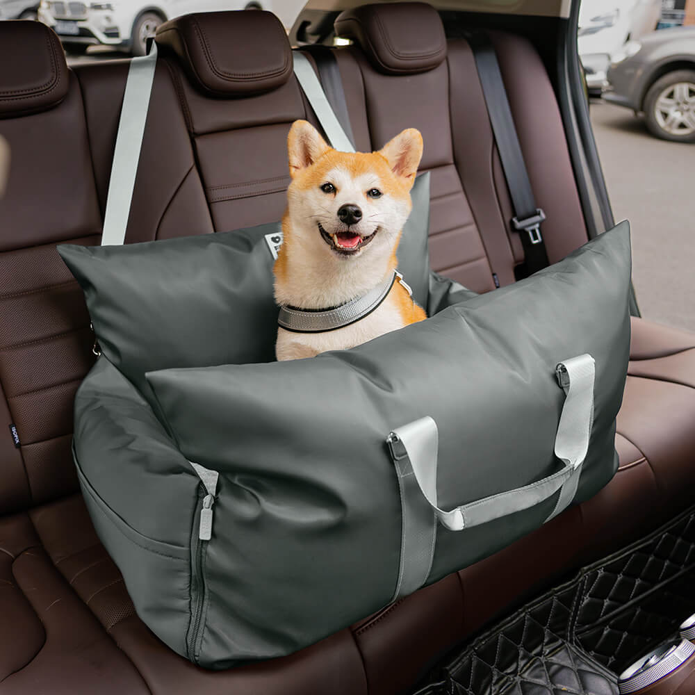 Dog Car Seat Bed - First Class Travel Bundle