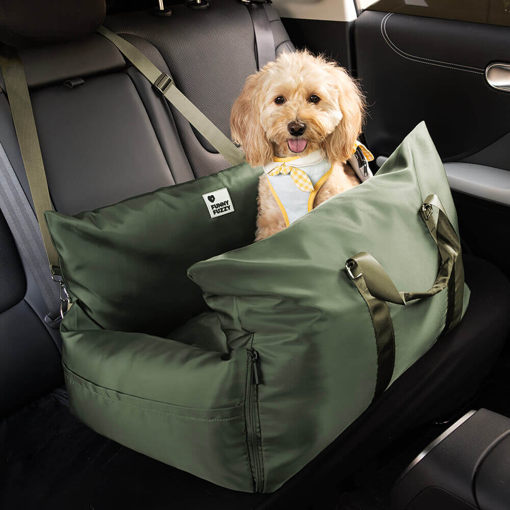 Waterproof Travel Dog Car Seat Bed - First Class