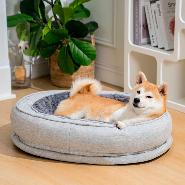 Donut Fluffy Orthopaedic Dog Cat Bed