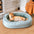 Donut Fluffy Orthopaedic Dog Cat Bed